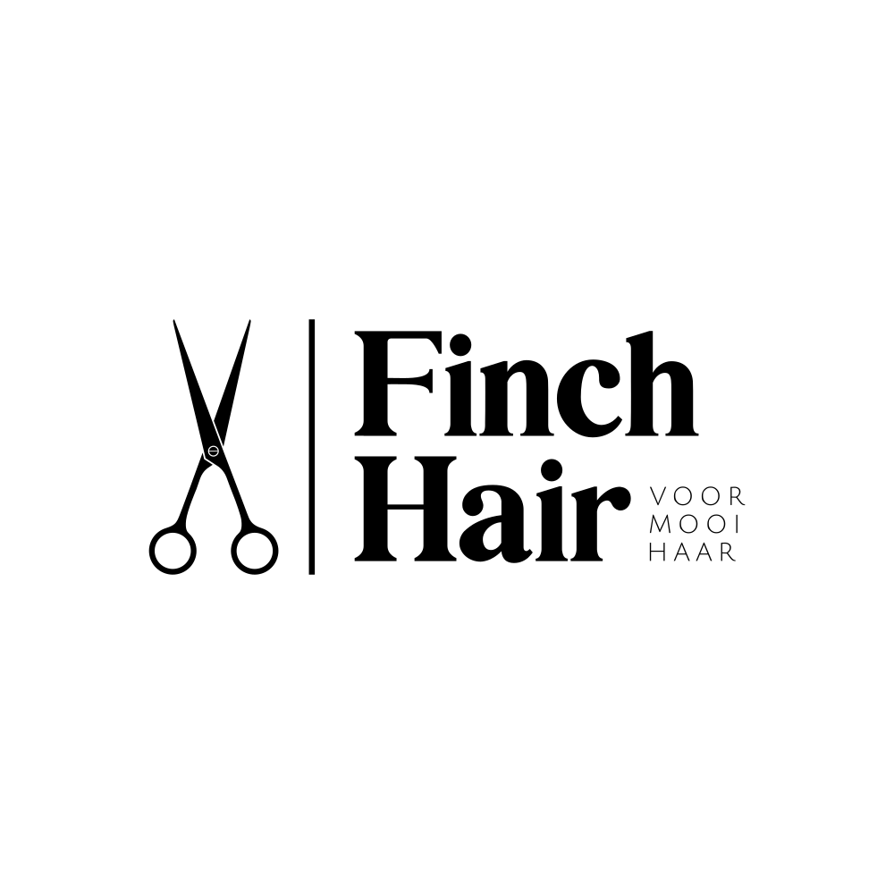 finch logo black white